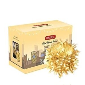 DesiDiya® 35 Feet Long LED Power Pixel Serial String Light, 360 Degree Light in Bulb | Copper Led Pixel String Light for Home Decoration(Pack of 29)