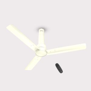 Havells 1200mm Elio BLDC Ceiling Fan | Remote Controlled, High Air Delivery Fan | 5 Star Rated, Upto 60% Energy Saving, 2+1* Year Warranty | (Pack of 1, Bianco)